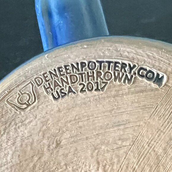 DENEEN POTTERY Handcrafted Hand Thrown Mug SILVER STAR B&B Inn  Spring Green, WI - Picture 11 of 11